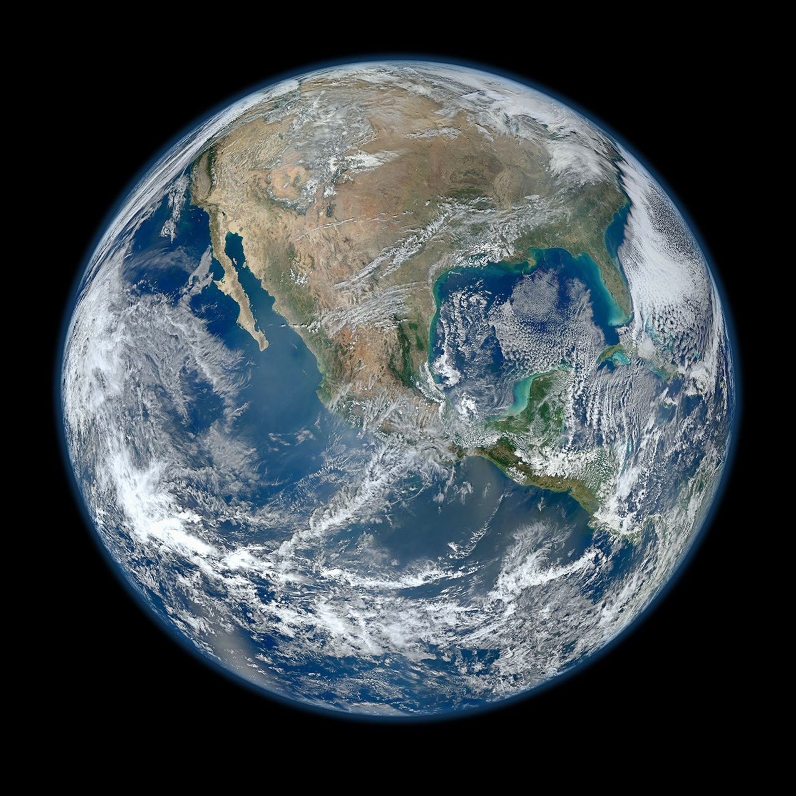 Earth seen from space
